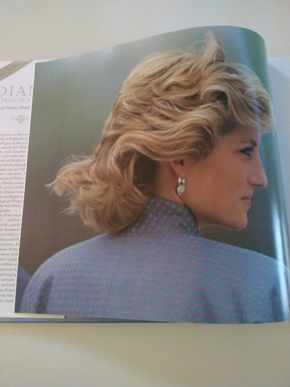Diana Portrait of a Princess Hardcover Art Book - Purple & Blue Cover - Picture 3 of 15